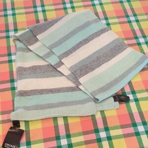 Striped Wool Scarf